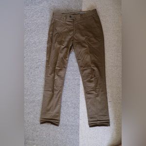 Suit Supply Porto Cotton Chino, Olive, 48 (32x32)